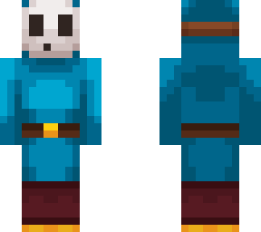 cyan shy guy