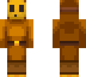 fully golden shy guy