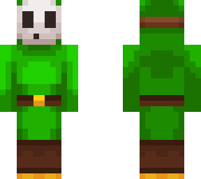 green shy guy
