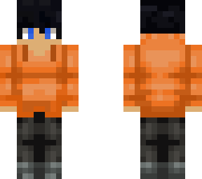 orange shirt
