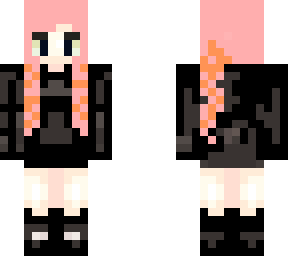 pink orange & black <3 2