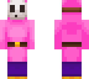 pink shy guy