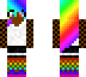 rainbow girl
