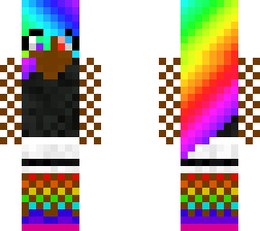 rainbow girl