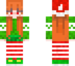 redhead christmas skin