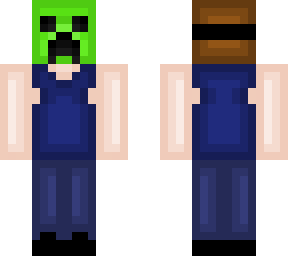 creepy creeper masked man