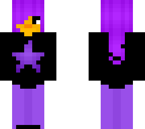 female - purple star - black x purple x yellow