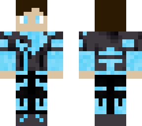 guy with cyan
