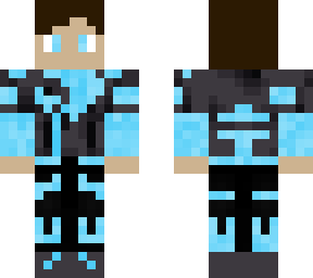 guy with cyan