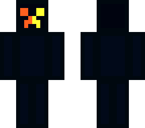 neon orange and yellow creeper skin!
