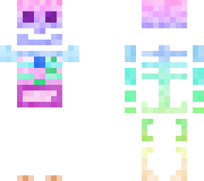 rainbow skeleton