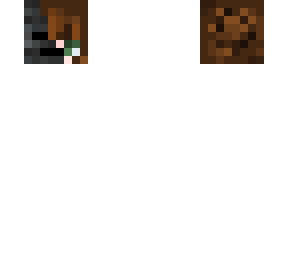 aeras' head with hairbun