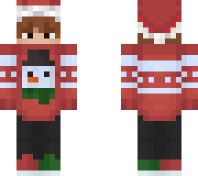 christmas boy christmas skin