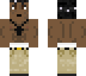 guy with black plastic chain