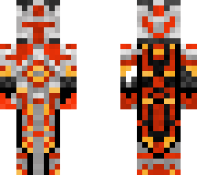 magma knight (made using ghost knight by commandocustoms)