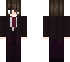 maroon-ish suit
