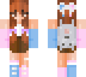pastel pink and baby blue girl