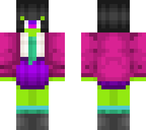 purple eyed alien