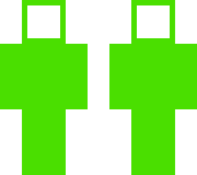 3d stickman (green)