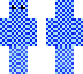 blue checkers