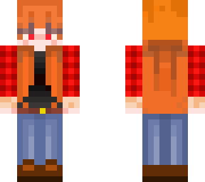 cute flannel girl