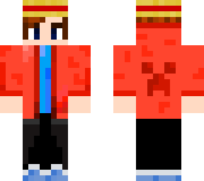 my character with straw hat