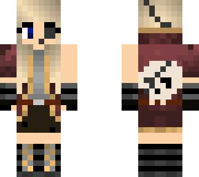 pirate girl skin (update)