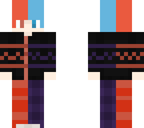 ret and blue