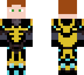 netherite armour silence with gold and diamond