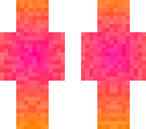 pink orange ombre