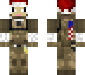 santa hat tactical sheep