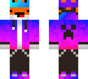 tiger wearing rgb jacket