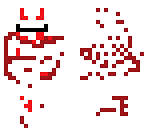 white and red guy