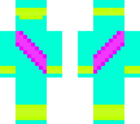 80's neon man