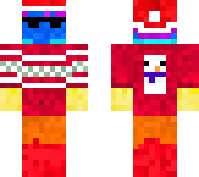 christmas rainbow guy