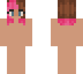 me w pink hair!! (base)