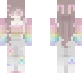 pastel rainbow