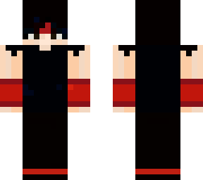 red and black ninja
