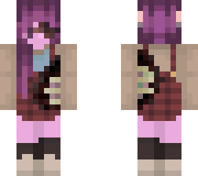 zomb pink girl