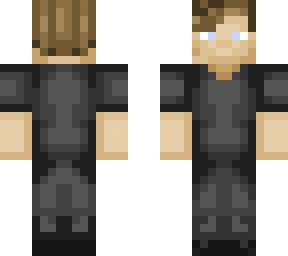 black t-shirt and jeans steve