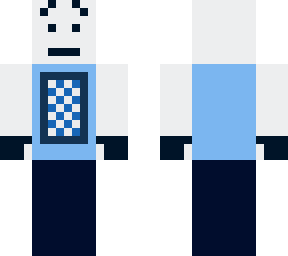 blue guy with gloves