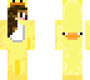 chica pato flequillo