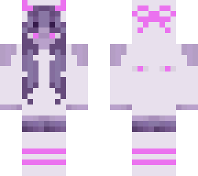 cute endergirl with horns