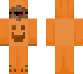 dirt derp in a pumpkin