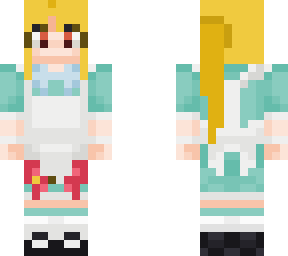 nijika green maid fit