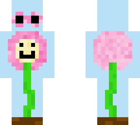 skin with glasses