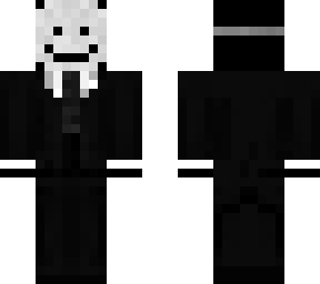 smiley in suit