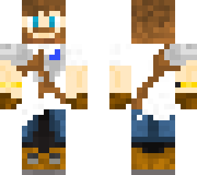 white leather tunic