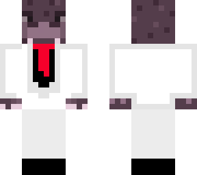 hippo in a white suit