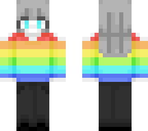 rainbow girl